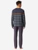 Schiesser Pyjama Casual Nightwear in graphit
