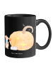 Mr. & Mrs. Panda Tasse Kürbis Maus ohne Spruch in Schwarz