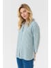 Cream Langarm - Hemd CRTiah Regular fit in Blue Yellow Small Floral