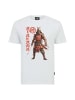 OLDSKULL T-Shirt Asian Shogun Legacy Graphic in White