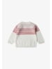 Stellou & friends Pullover mit Norweger Muster in white