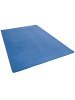 Snapstyle Velours-Teppich Joy in blau