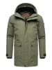 STONE HARBOUR Wintermantel Netaan XX in Dusty Olive