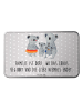 Mr. & Mrs. Panda Metalldose Koala Familie mit Spruch in Grau Pastell