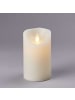 Butlers LED Kerze Höhe 13cm GLOWING FLAME in Creme