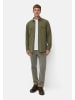 Camel Active Langarm Hemd aus reiner Baumwolle in Khaki