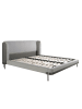 Angel Cerdá Bett 7156 in Grau / Stahl – (B)218 x (H)229 x (T)105 cm