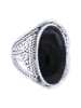 mantraroma 925er Silber - Ringe mit Onyx