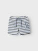 name it Shorts 2er-Set Regular Fit Sweat Sommer Hose in Blau-Braun