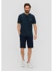 s.Oliver Polo-Shirt kurzarm in Blau