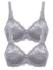 SUSA 2er Pack Bügel BH Latina in frosty lavender frosty lavender