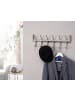 FineBuy Wandgarderobe in Silber / Metall / 60x10x19