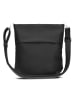 Zwei Mademoiselle.M Schultertasche 27 cm nubuk black
