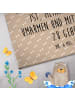 Mr. & Mrs. Panda Handtuch Hund Blumen mit Spruch in Hundeglück