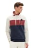 Tom Tailor Farbblock Sweatshirt Stehkragen Design Weich Regular Fit in Beige