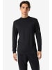 super.natural Merino Pullover in schwarz