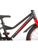 Volare Kinderfahrrad Blaster Fahrrad für Jungen 18 Zoll Kinderrad Schwarz Rot 4 Jahre