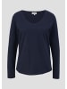 s.Oliver T-Shirt langarm in Blau