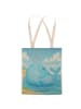 Mr. & Mrs. Panda Shopper-Tasche Wal Konfetti Design ohne Spruch in Weiß