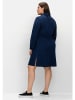 sheego Sweatkleid in dark blue Denim