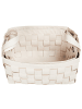 Beliani 2er-Set Korb SIPPAR in Beige