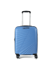 benzi 5808 4 Rollen Kabinentrolley 55 cm mit Dehnfalte in hellblau