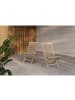 ebuy24 Gartenstuhl Kenya Whitewash 2er Set