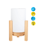 näve LED Tischleuchte "MADITA" in weiß - (L)16.2 cm x (B)16.2 cm x (H)25 cm