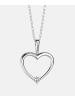Diamant L'éternel Halskette aus 375 Weißgold mit Diamant