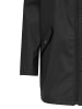 JACQUELINE de YONG Regen Mantel Coat PU Beschichtet Jacke mit Kapuze Wasserdicht in Schwarz