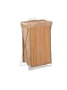 relaxdays Wäschekorb in Natur - (B)38 x (H)61 x (T)22 cm