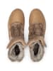 VITAFORM Hirschleder Stiefeletten in taupe