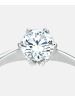 Diamant L'éternel Solitär-Ring aus 375 Weißgold