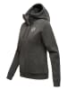 Marikoo Kapuzensweatjacke Setsunaa in Dark Grey Melange