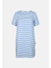 Salzhaut Midikleid für Damen in hell-blau