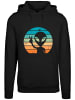 F4NT4STIC Hoodie Alien Piece Sonnenuntergang in schwarz