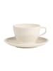 Villeroy & Boch Café au Lait-Tasse mit Untertasse Artesano Original 260 ml weiß in weiß