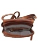 SPIKES & SPARROW Umhängetasche echt Leder in cognac