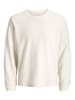 Jack & Jones Langarm-T-Shirt in Antique White