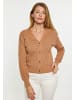 Usha Damen Cardigan in KAMEL