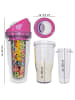Stoneline Original CrunchCup Tragbarer Müslibecher To Go 260 + 250 ml in Rosa