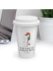 Mr. & Mrs. Panda ToGo Kaffeebecher Einhorn  mit Spruch in Weiß