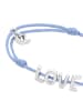 Echtzeit Armband Love Letters in silber