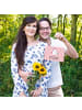 Mr. & Mrs. Panda Deko Schild Einhorn Mitteilung mit Spruch in Rot Pastell