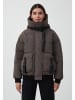 Finn Flare Steppjacke Strick in dark brown