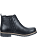 rieker Freizeit Stiefel in schwarz/schwarz