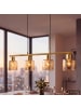 home24 Pendelleuchte KOLIND 4-flammig in Gold
