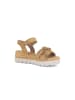 Gabor Plateau Sandalen in braun