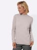 WITT WEIDEN Stehkragenpullover in hellgrau