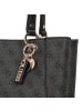 Guess Noelle II Schultertasche 35 cm in coal logo